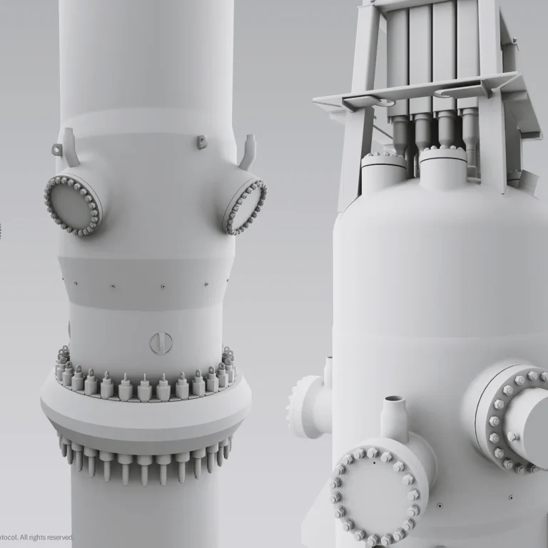 Reconstructing the internal logic of an SMR reactor pressure vessel