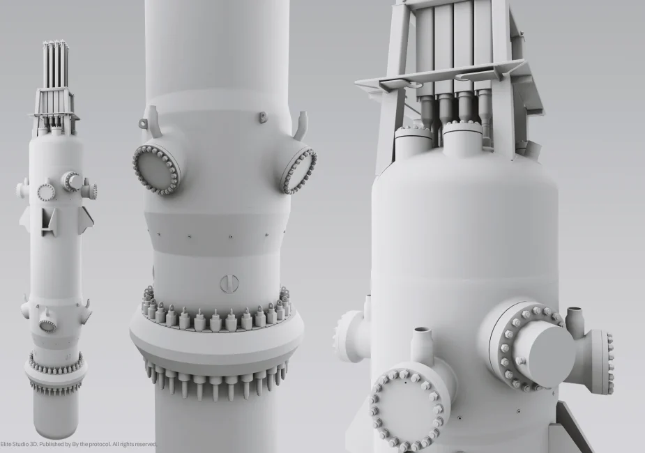 Reconstructing the internal logic of an SMR reactor pressure vessel